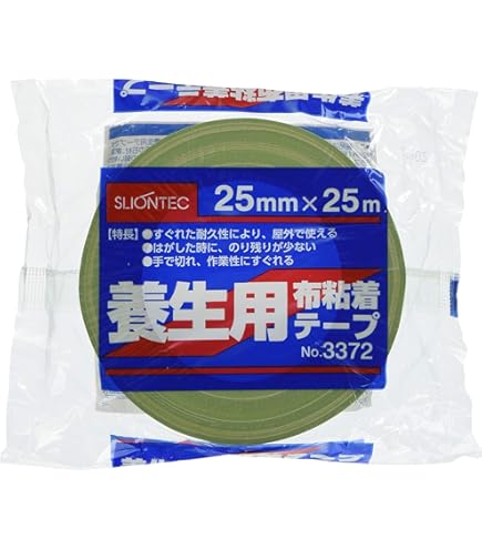 Amazon.co.jp: ニチバン 養生用 布テープ 60巻入 25mm×25m 106GR-25